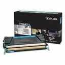 Lexmark Original Laser Toner Cartridge - Cyan - 1 Each