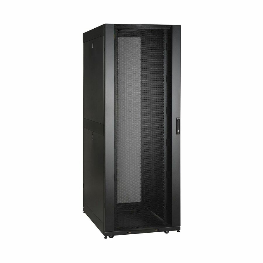 Tripp Lite by Eaton 48U SmartRack Wide Standard-Depth Rack Enclosure Cabinet with doors & side panels