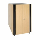 Tripp Lite by Eaton 24U Soundproof Rack Enclosure Server Cabinet Quiet Acoustic