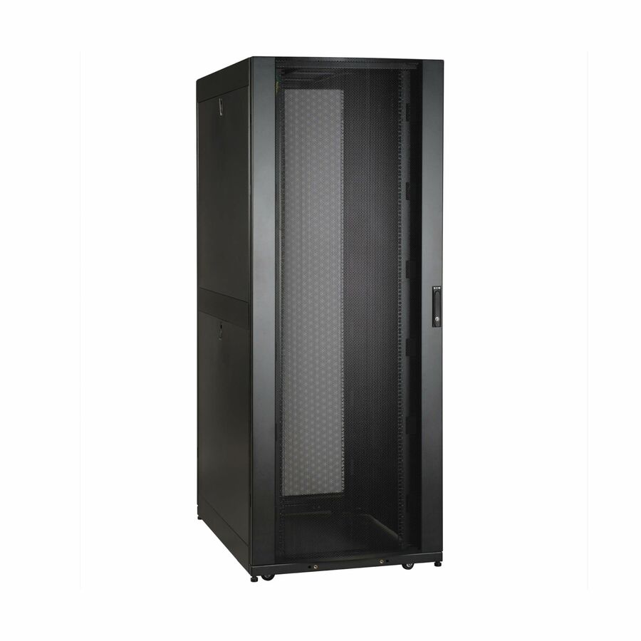 Eaton Tripp Lite Series SmartRack 48U Standard-Depth Extra-Wide Rack Enclosure Cabinet, Doors and Side Panels Included