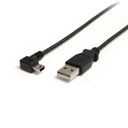 StarTech 6 ft Mini USB Cable - A to Right Angle Mini B