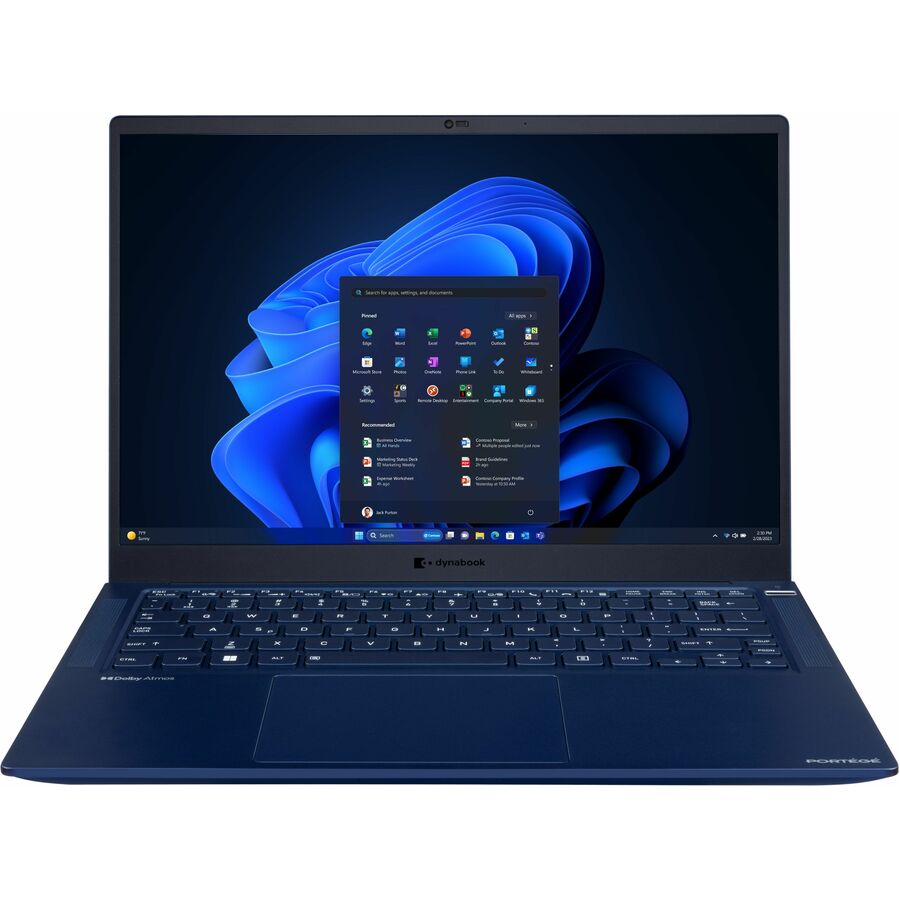 Dynabook Portege X40L-M 14" Notebook - WUXGA - Intel Core Ultra 7 155H - Intel Evo Platform - 16 GB - 512 GB SSD - English (US) Keyboard - Tech Blue Metallic