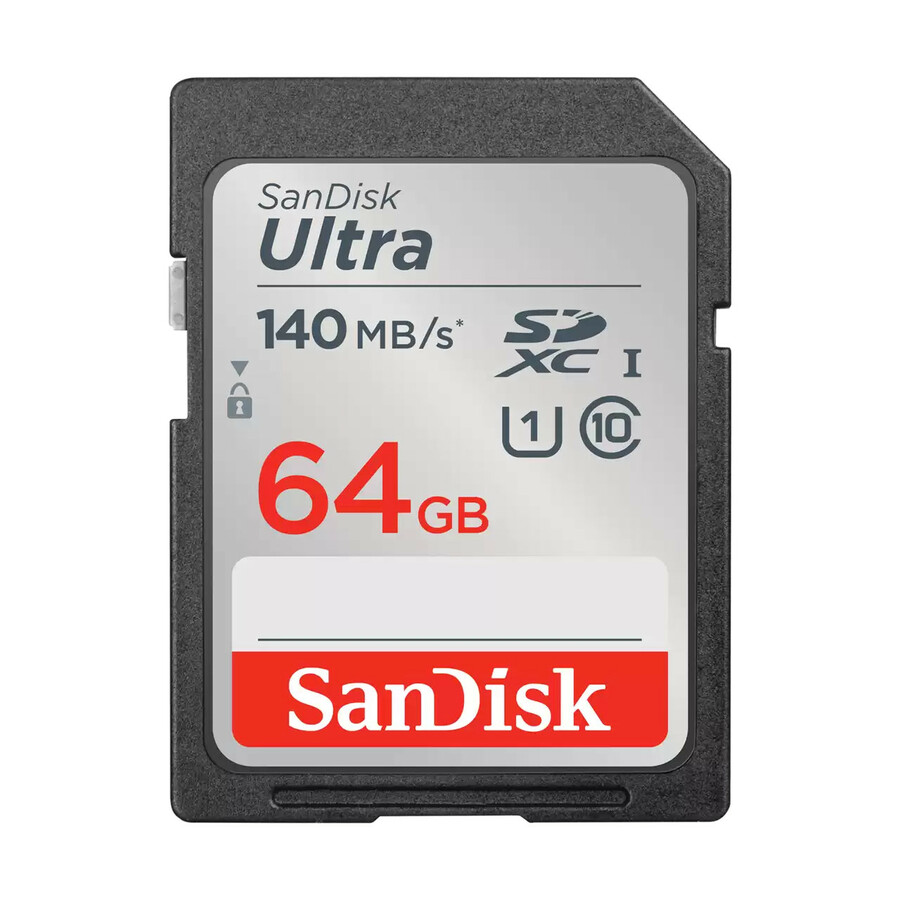 SanDisk Ultra 64 GB Class 10/UHS-I (U1) SDXC