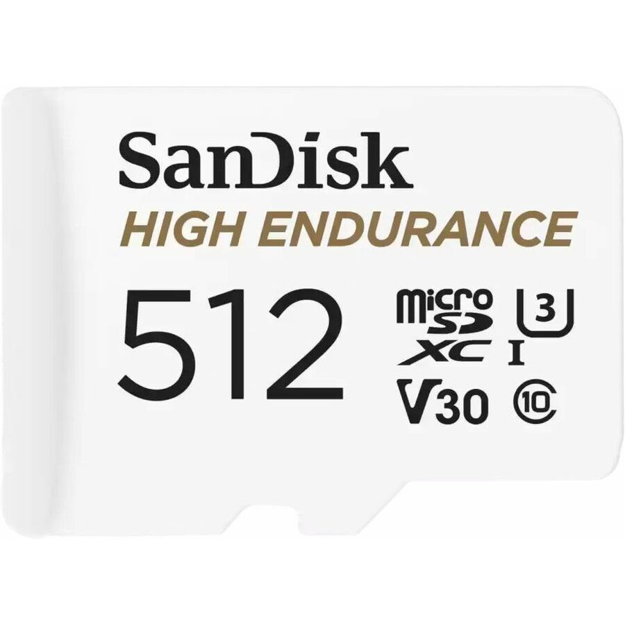 SanDisk High Endurance SDSQQNR-512G-GN6IA 512 GB Class 10/UHS-I (U3) V30 microSDXC - 1 Pack