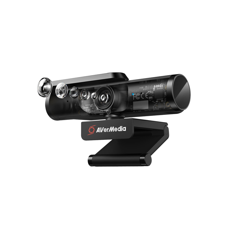 AVerMedia Live Streamer PW513 Webcam - 8 Megapixel - 60 fps - USB 3.0 - TAA and NDAA Compliant
