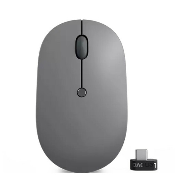 Lenovo Go USB-C Wireless Mouse (Storm Grey)