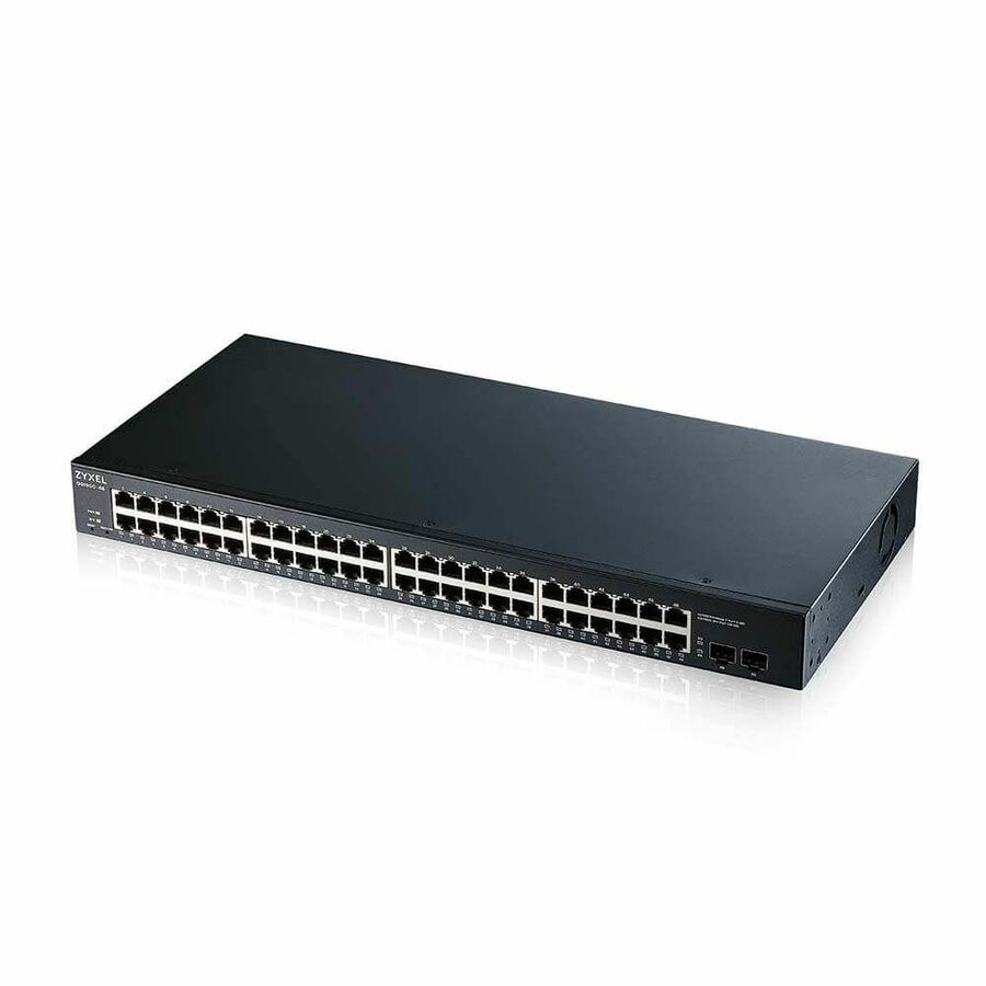 ZyXEL GS1900-48 L2 Web Managed 48-Port GbE Rackmount Switch with 2 SFP, Total 50-Ports