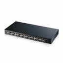 ZyXEL GS1900-48 L2 Web Managed 48-Port GbE Rackmount Switch with 2 SFP, Total 50-Ports