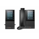 Poly CCX 505 IP Phone - Corded - Corded/Cordless - Wi-Fi, Bluetooth - Desktop, Wall Mountable - Black