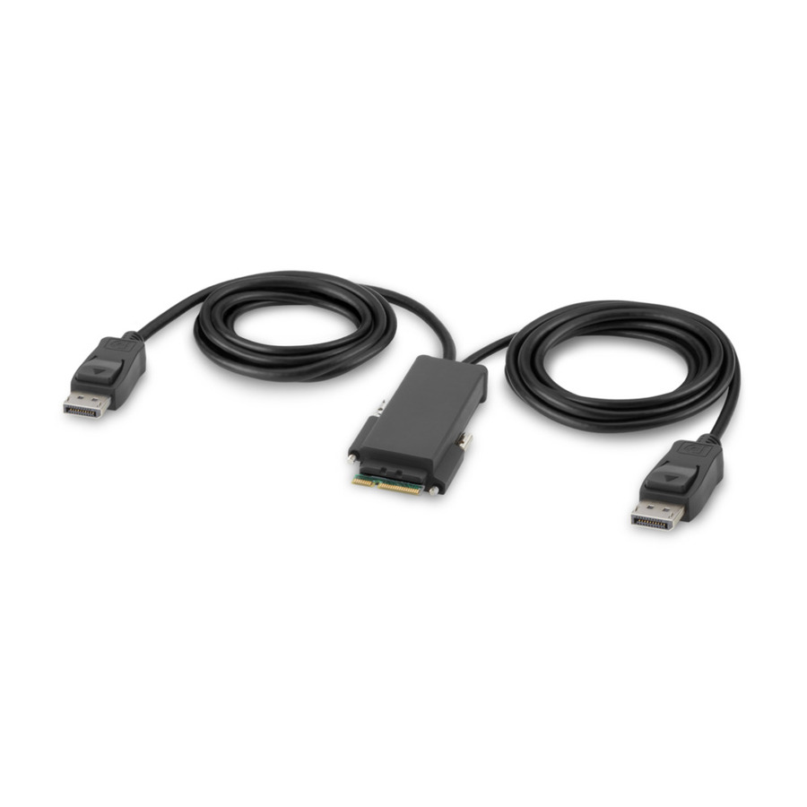 Belkin Modular DP Dual-Head Console Cable 6 ft.