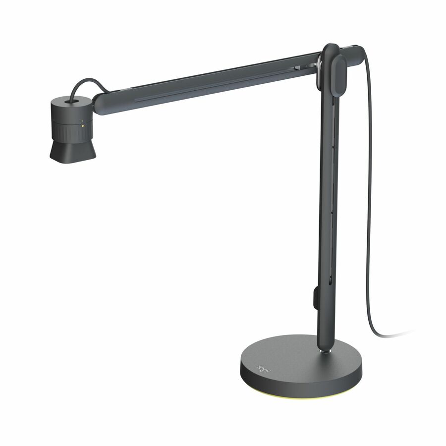 Logitech Reach Camera with Base Mount, Articulating Overhead Camera Arm, 1080p60, USB, Compatible with Windows, macOS, ChromeOS, iPadOS