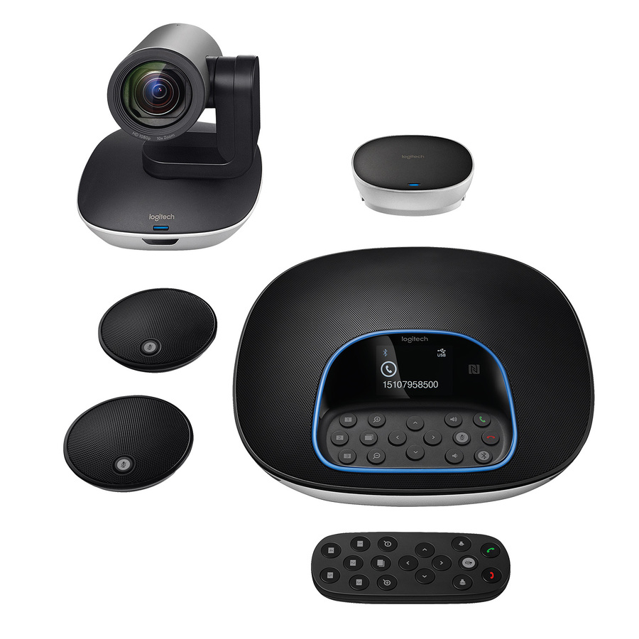 Logitech GROUP Video Conferencing System Plus Expansion Mics