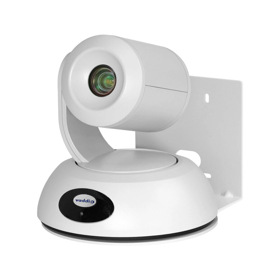 Vaddio EasyIP 20 PTZ Camera - 20x Zoom 1080p 60 - TAA Compliant - White