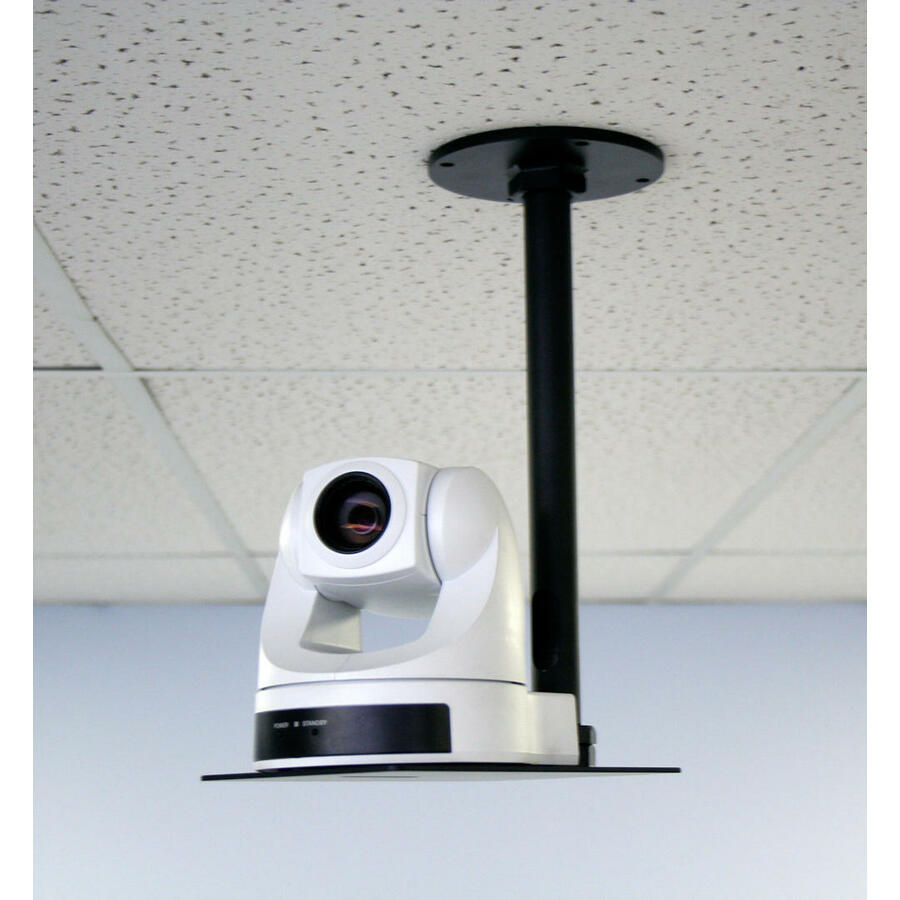Vaddio Short Drop Down Camera Mount - For Small PTZ Camera - Black