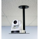 Vaddio Short Drop Down Camera Mount - For Small PTZ Camera - Black