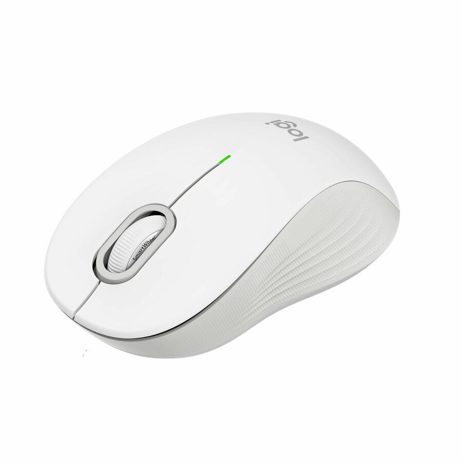Logitech Signature M550 Wireless Mouse - For Small to Medium Sized Hands, 2-Year Battery, Silent Clicks, Bluetooth, Off-white