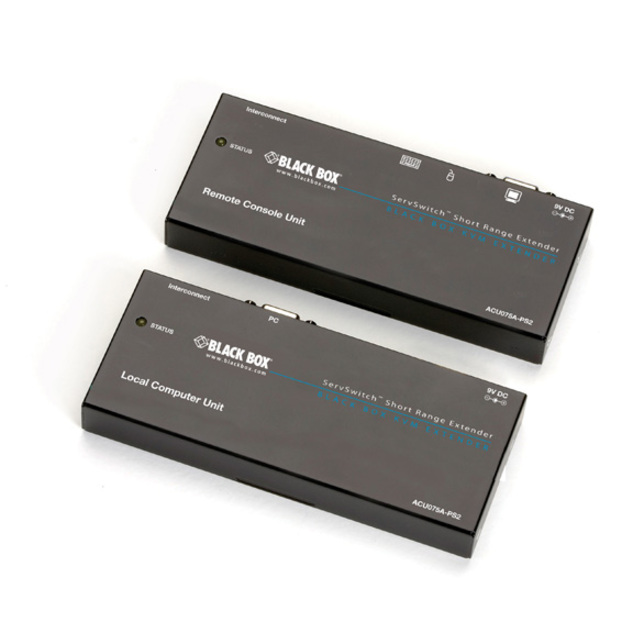 Black Box ServSwitch KVM Short-Range Extender, PS/2