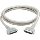 Black Box RS232 DBL Shielded Cable W/ Metal Hood 25 Cond DB25M/M 25Ft.