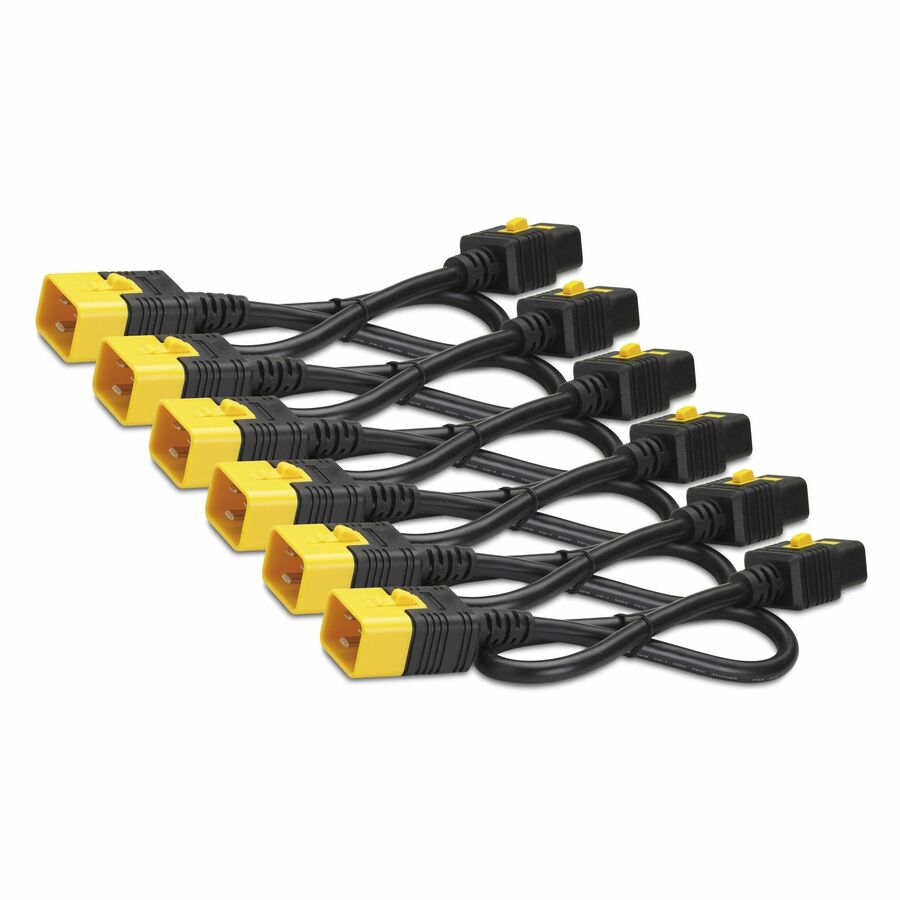 Power Cord Kit (6 ea), Locking, C19 to C20, 1.8m, Blue