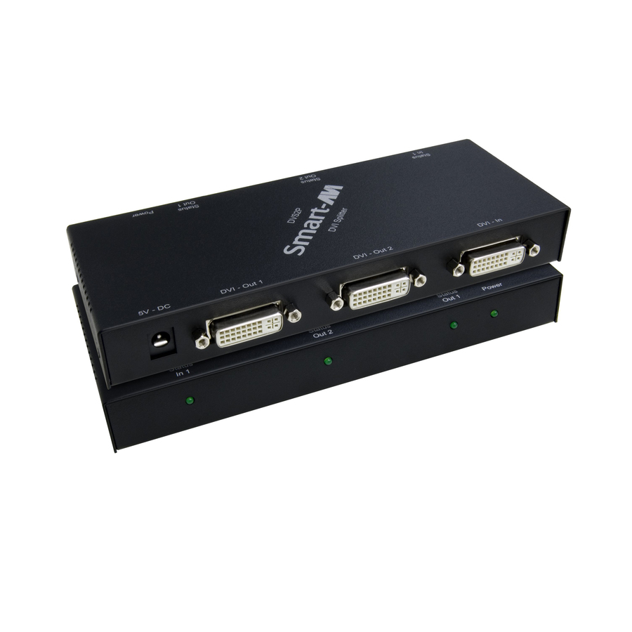 SmartAVI DVS2P 1x2 DVI Video Splitter