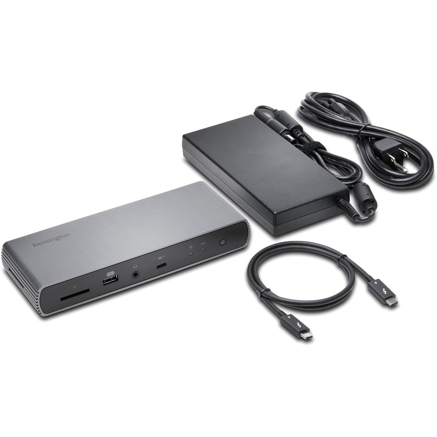 [00KenDual4K] Kensington SD5700T Thunderbolt 4 Dual 4K Docking Station with 90W PD