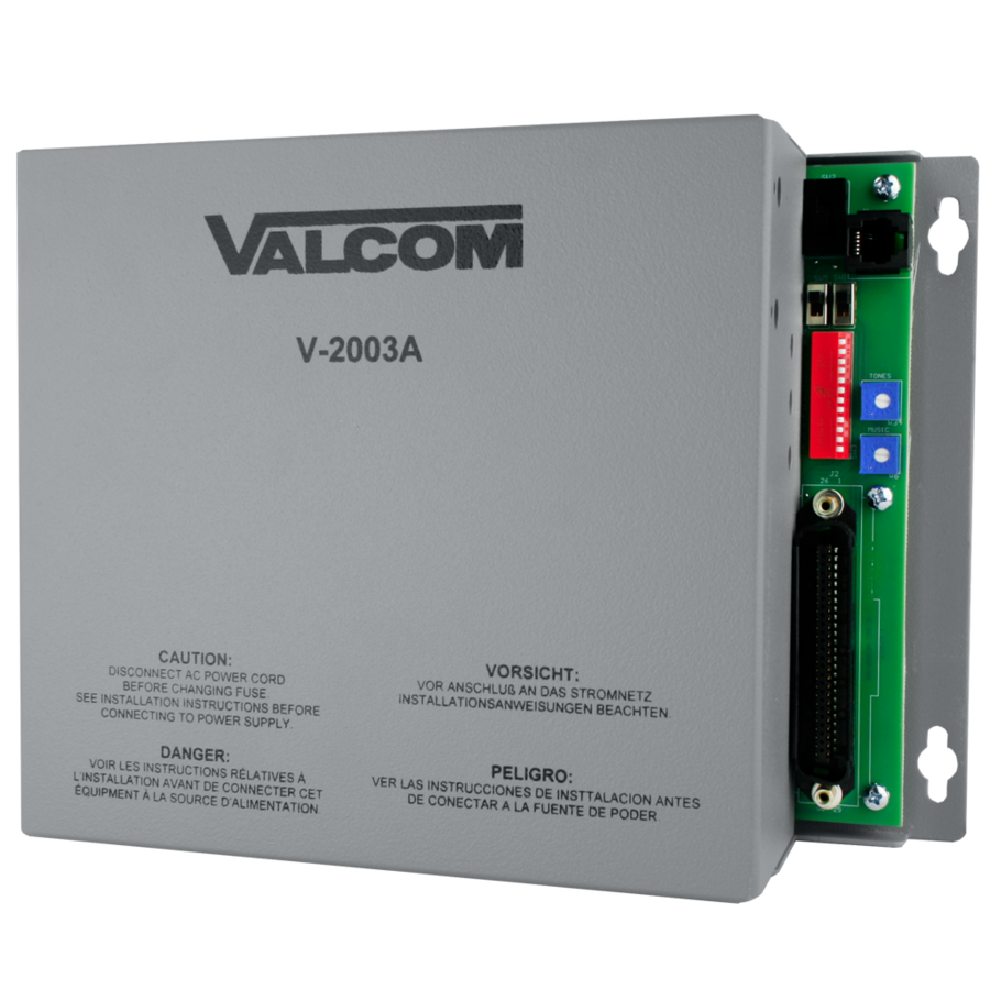 Valcom 3 Zone, One-Way, Page Control with Power