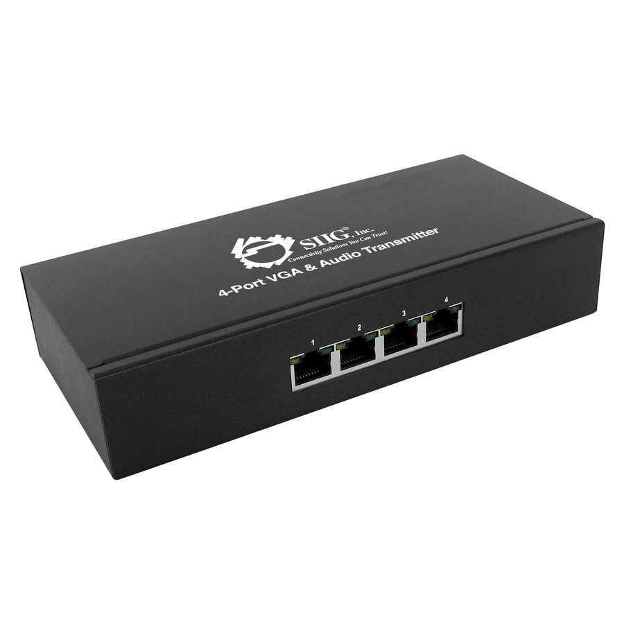 SIIG 4-Port VGA & Audio Transmitter