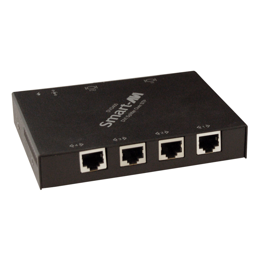 SmartAVI DVS400 4-Port DVI-D Video Extender/Console