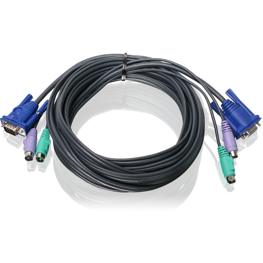 IOGEAR 16ft (5m) PS/2 VGA KVM Cable