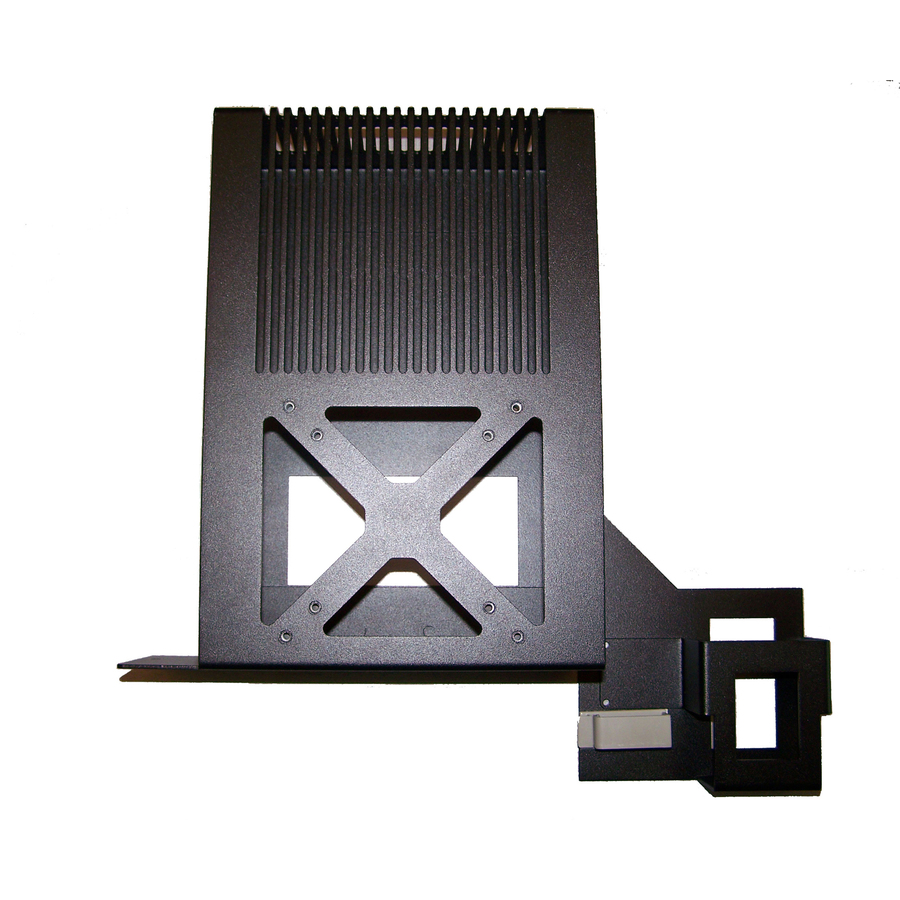 Planar Mounting Bracket for Thin Client, Touchscreen Monitor, Wall Mount - Black - TAA Compliant
