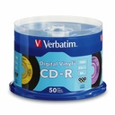 Verbatim CD-R 80min 52X with Digital Vinyl Surface - 50pk Spindle