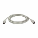 Eaton Tripp Lite Series PS/2 Keyboard or Mouse Extension Cable (Mini-DIN6 M/F), 25 ft. (7.62 m)