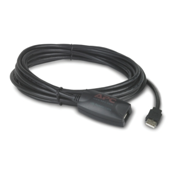 APC by Schneider Electric NetBotz USB Latching Repeater Cable, Plenum - 5m