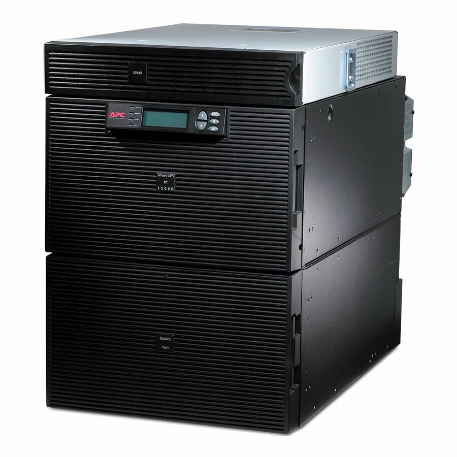 APC Smart-UPS RT 15kVA, 208V, LCD, rackmount, 14U, 12x 5-20R & 4x L6-20R & 1x L6-30R NEMA outlets, w/transfo 208V to 120V