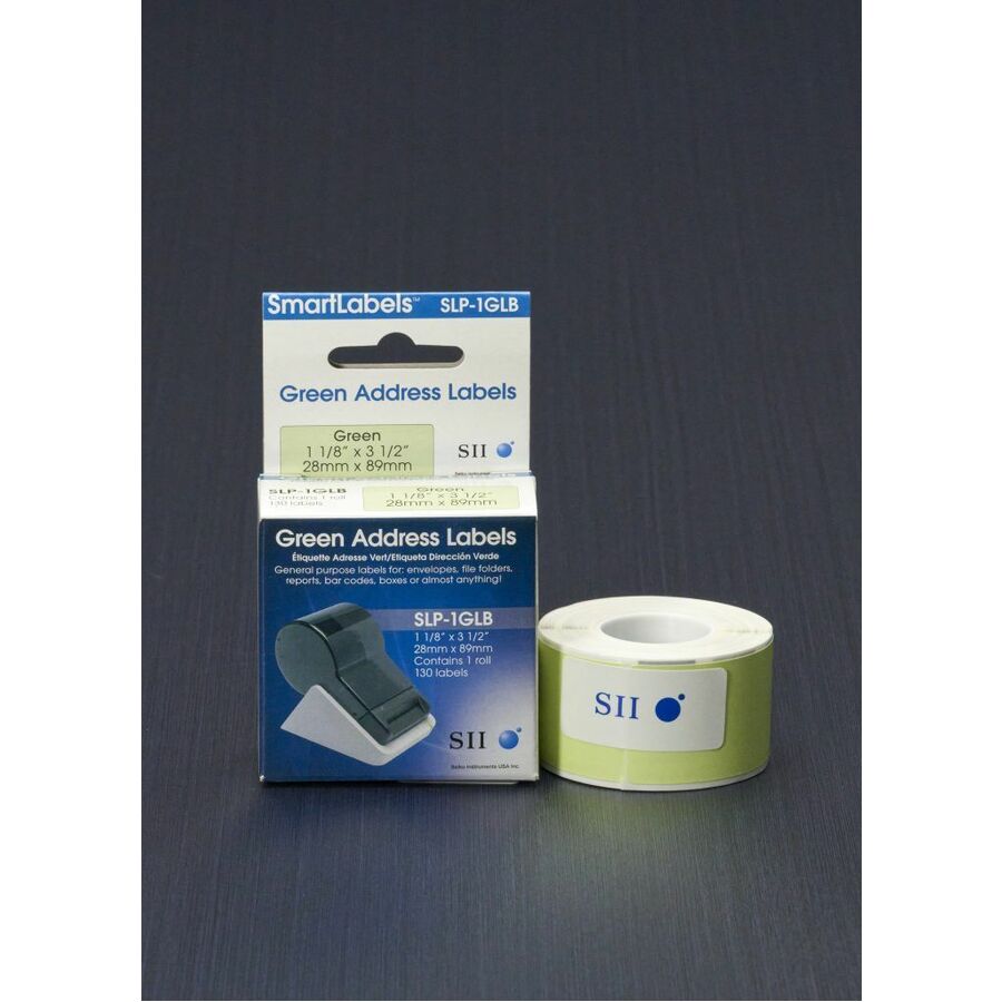 Seiko Green Address Labels
