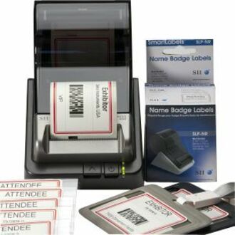 Seiko Name Badge Label with Red Border