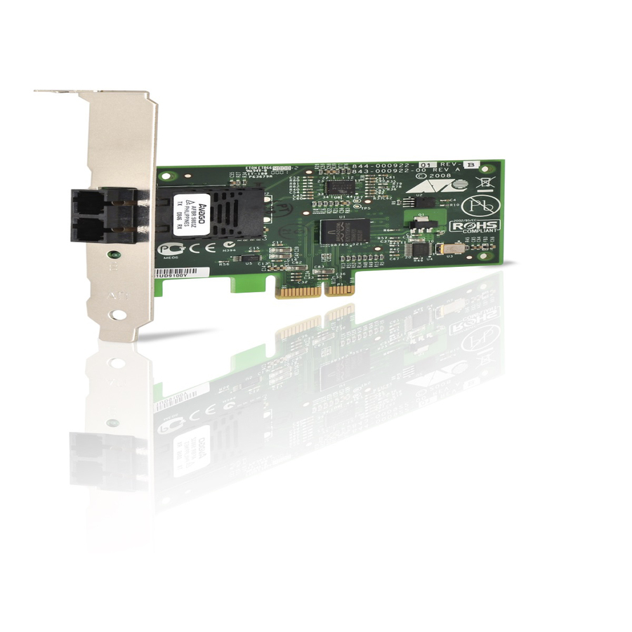 Allied Telesis AT-2712FX Secure Network Interface Card Trade Agreements Act Compliant