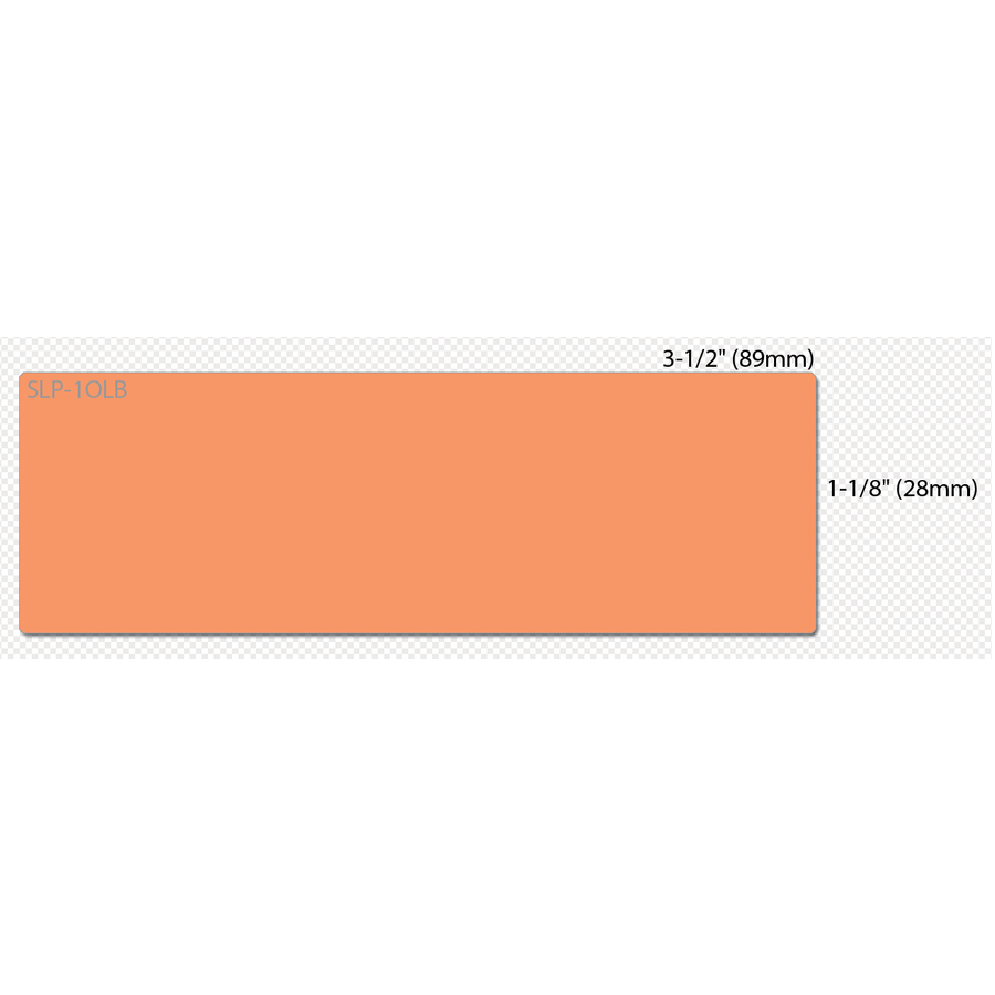 Seiko Orange Address Label