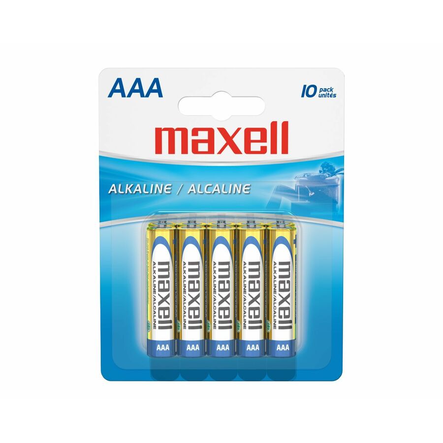 Maxell LR03 10BP AAA-Size Battery Pack