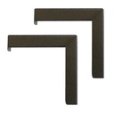 Elite Screens 6" Wall and Ceiling Hanging L-Brackets