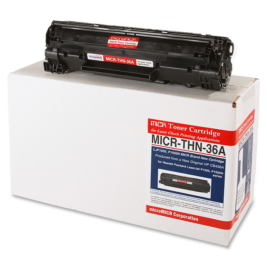 microMICR MICR Toner Cartridge - Alternative for HP 36A