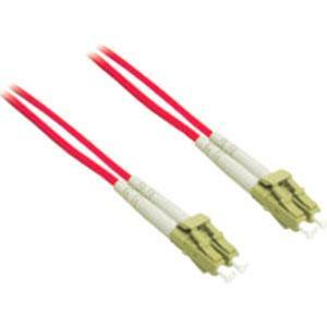 C2G-10m LC-LC 62.5/125 OM1 Duplex Multimode Fiber Optic Cable (Plenum-Rated) - Red
