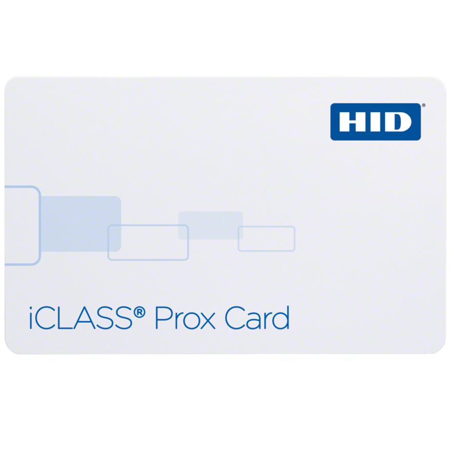 HID iCLASS Prox Card