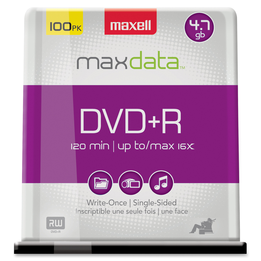 Maxell 16x DVD+R Media