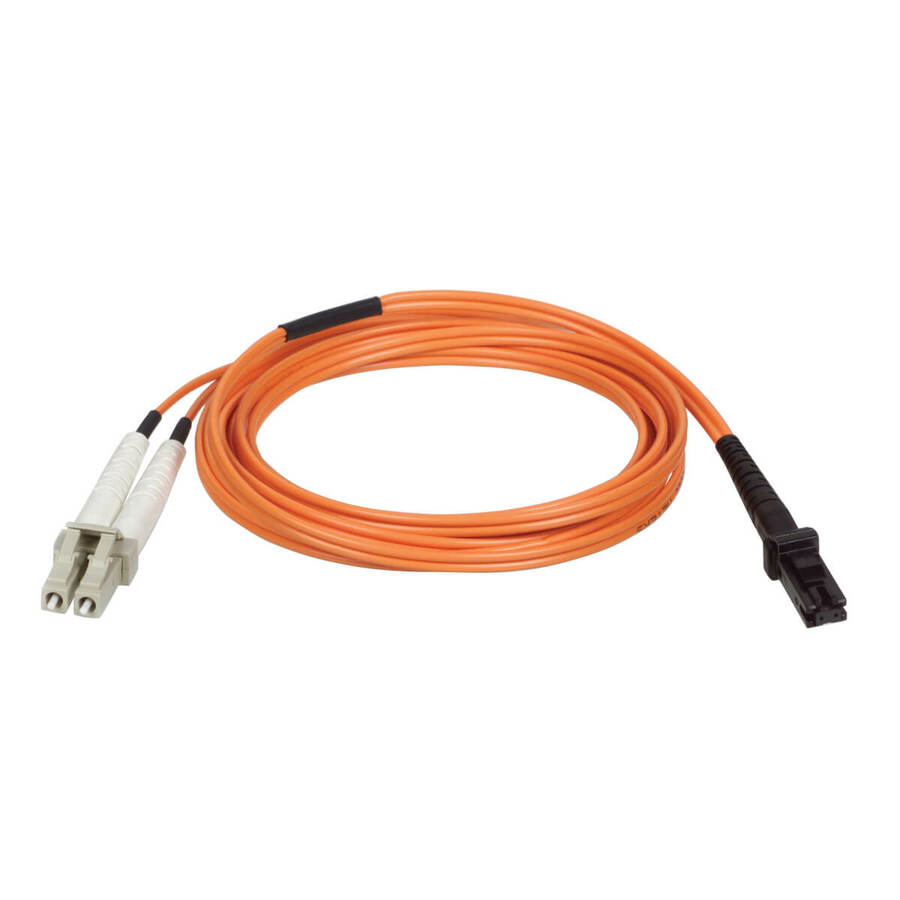 Tripp Lite by Eaton 15M Duplex Multimode 62.5/125 Fiber Optic Patch Cable MTRJ/LC 50' 50ft 15 Meter