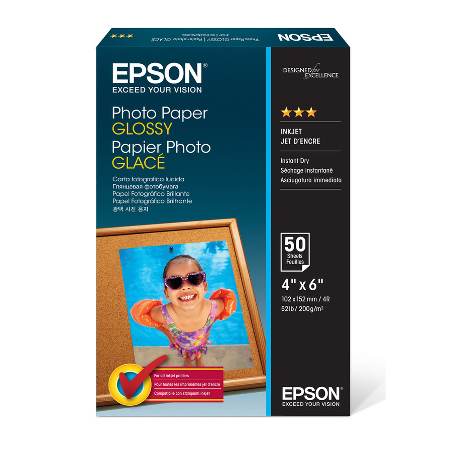 Epson Glossy Photo Paper Borderless