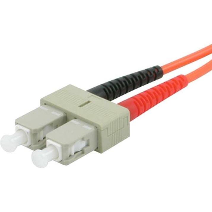 C2G-5m SC-ST 62.5/125 OM1 Duplex Multimode PVC Fiber Optic Cable - Orange
