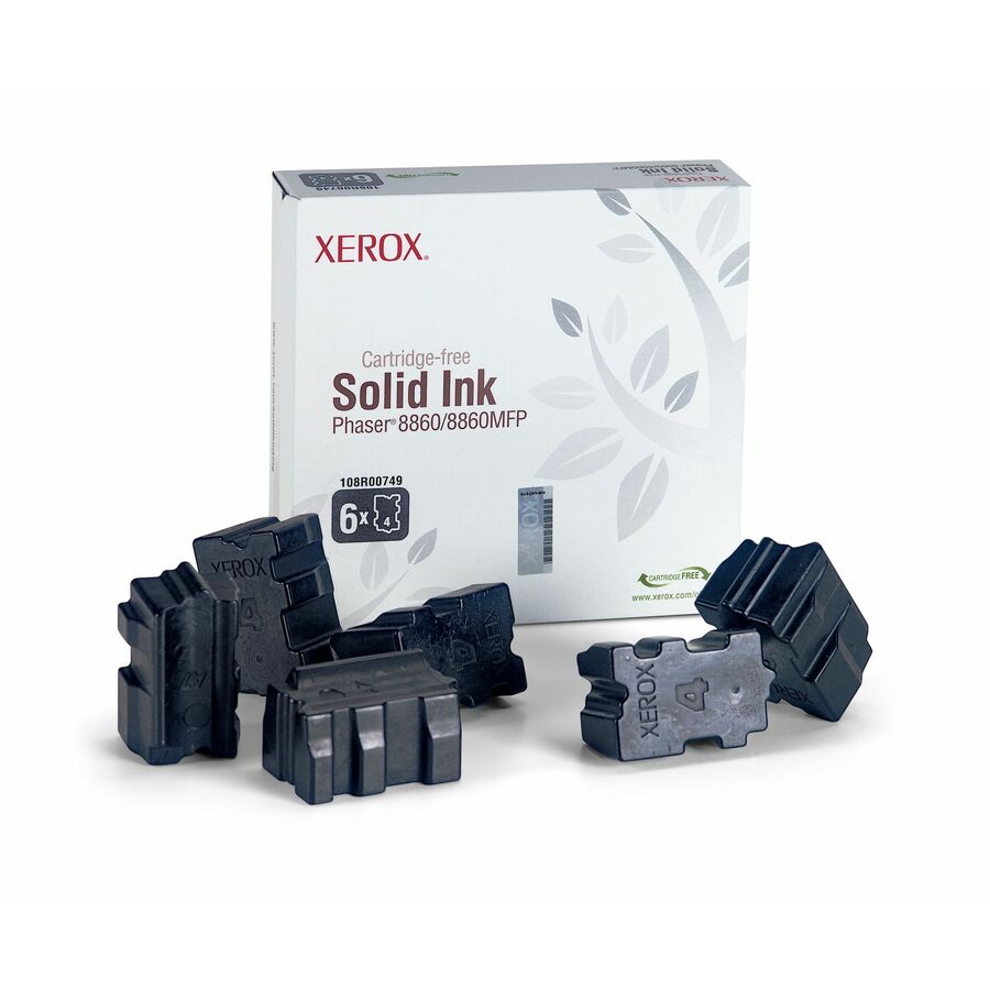 Xerox Genuine Phaser™ 8860/8860MFP Black Solid Ink (14000 Pages) - 108R00749
