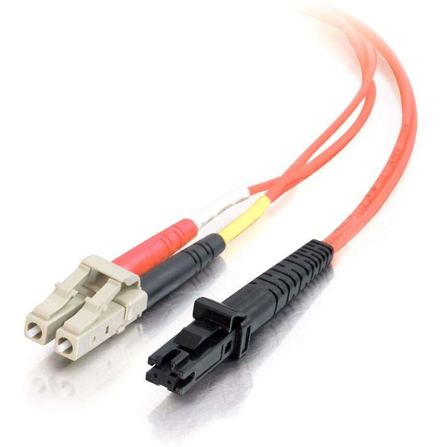 C2G-7m LC-MTRJ 62.5/125 OM1 Duplex Multimode PVC Fiber Optic Cable - Orange