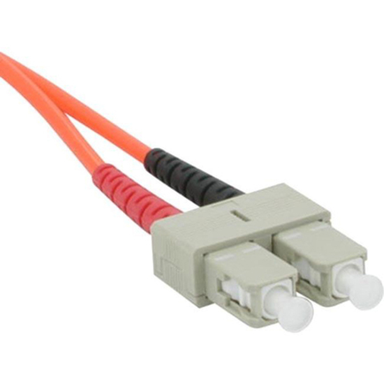 C2G-4m SC-SC 62.5/125 OM1 Duplex Multimode PVC Fiber Optic Cable - Orange